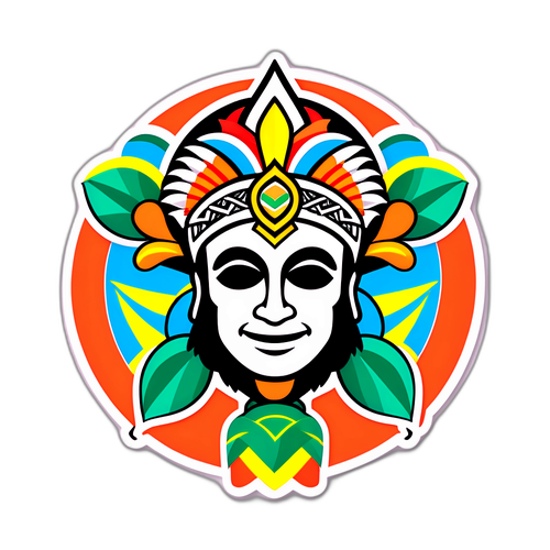 Sticker de Cultura Brasileña