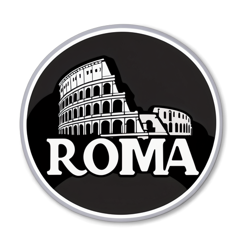 Adesivo Minimalista 'Roma'