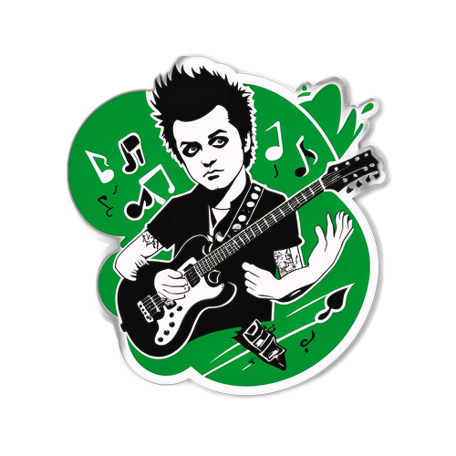 Green Day Sticker Design