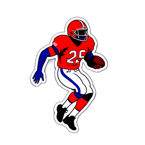 美式足球與NFL標誌的融合