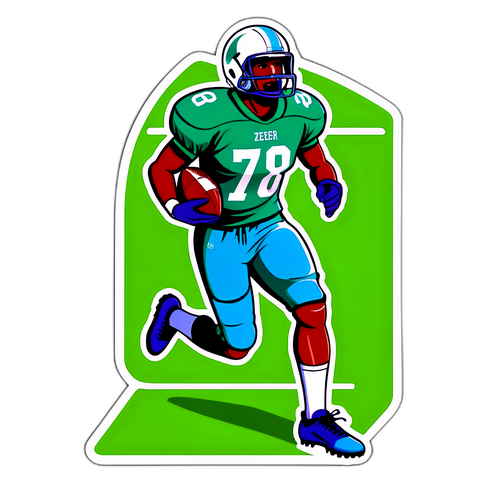 Ezinespor Forması Giyen Futbolcu Figürü