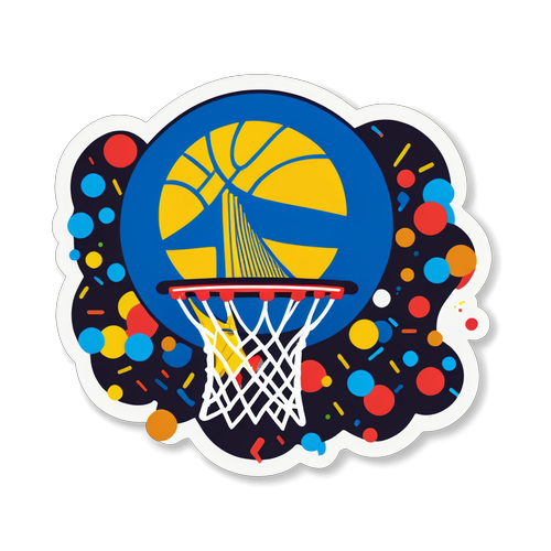 Sticker ng Basketball Hoop sa Game 6