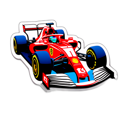 Charles Leclerc Mengemudikan Mobil Formula 1