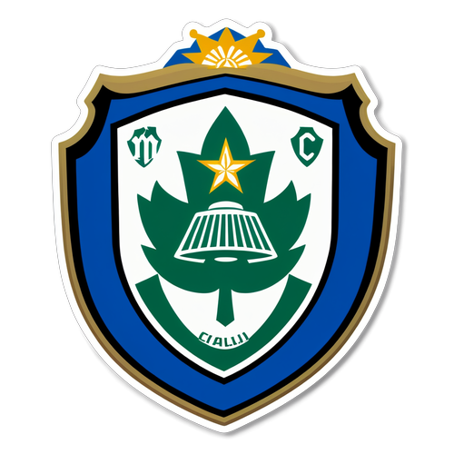 Rivalidad Saludable: Escudos de Deportivo Cali y Millonarios