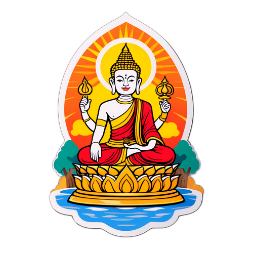 พระเทพในสไตล์การ์ตูนสนุก