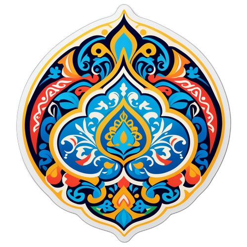 Autocollant artistique sur l'Iran