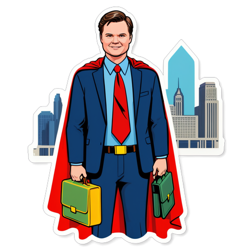 Super JD Vance: Ohio's Caped Crusader Takes on the Challenges of the Heartland!