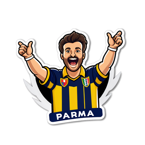 Adesivo Parma Calcio: Celebra il Tifo e la Passione