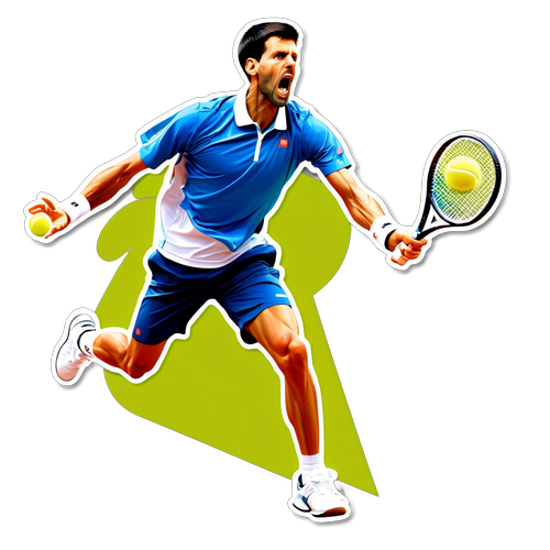 Tenis și Triumf: Djokovic în Acțiune