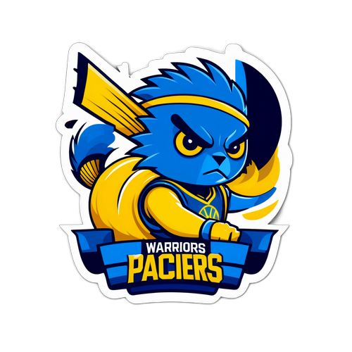 Sticker ya Kichocheo kwa Mechi ya Warriors dhidi ya Pacers