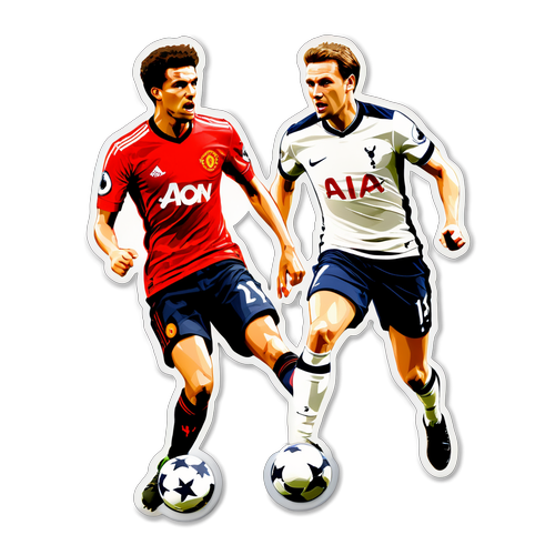 Tottenham ja Manchester United Taistelu