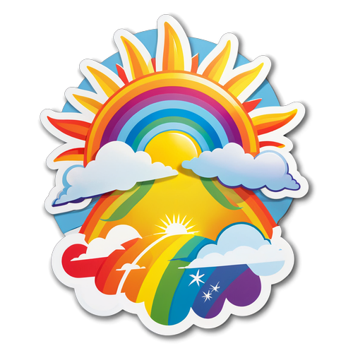 Sommerwettervorhersage-Sticker 2025