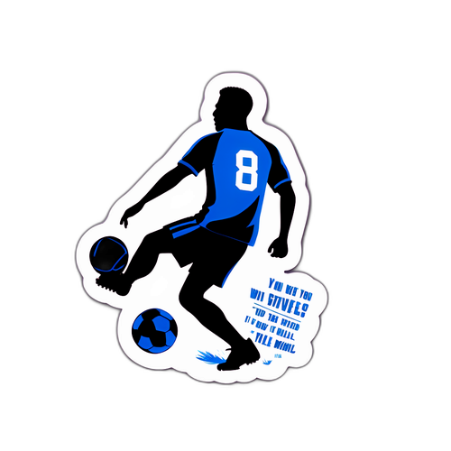 Kibandiko cha Motisha cha Soka