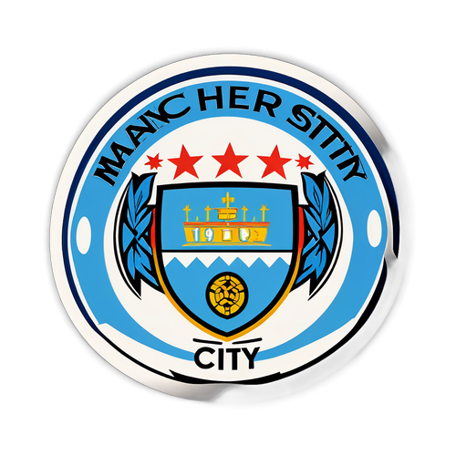 Emoția Suporterilor: Autocolantul Manchester City