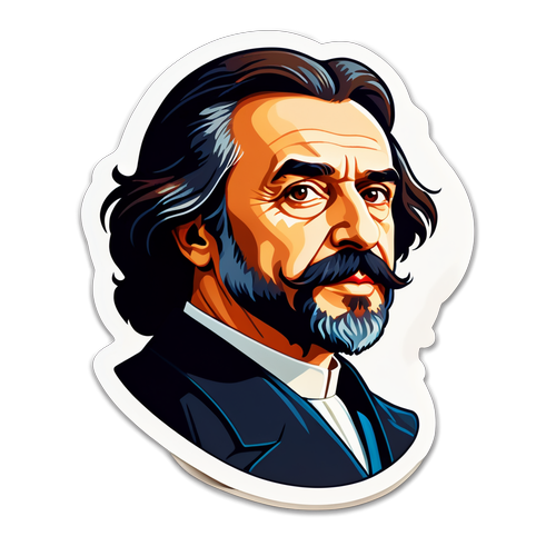 Sanat ve Edebiyat Temalı Sticker