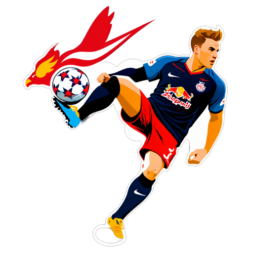 Unaufhaltsam! Sehe, wie RB Leipzig mit dem Motto "Stark bleiben, stark RB!" den Platz erobert!