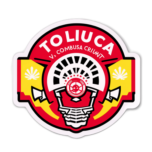 Stiker Pertandingan Toluca vs Columbus Crew