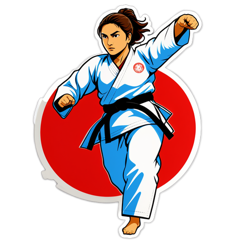 Découvrez le Sticker Judo qui Va Vous Inspirer au Combat !