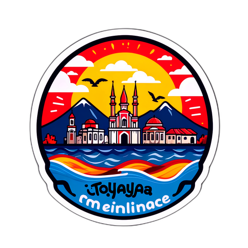 Sel Felaketinin Ardından Alanya'nın Direncini Temsil Eden Sticker