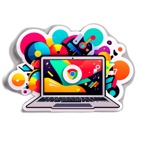 Stiker Inspirasi Teknologi untuk Chromebook