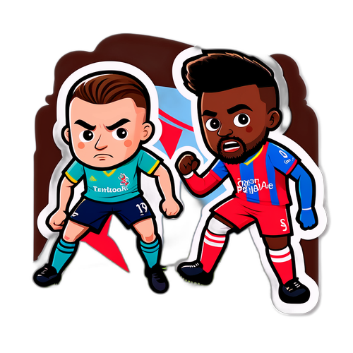 Sticker ya Kichekesho ya Fredrikstad vs Crystal Palace