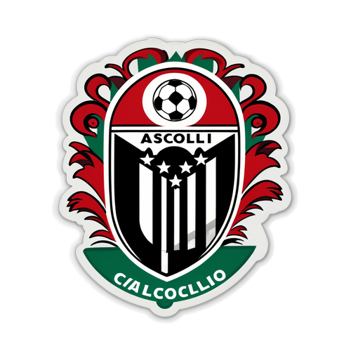 Ascoli Calcio: Scopri l'Eleganza e la Passione del Calcio con il Logo che Fa Impazzire i Tifosi!