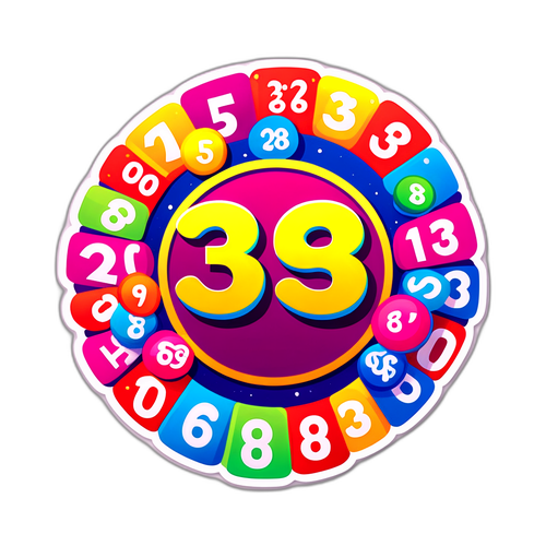 Adesivo Icônico Lotofácil 3593