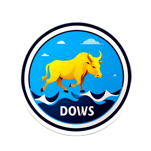 สติกเกอร์ดัชนีดาวโจนส์