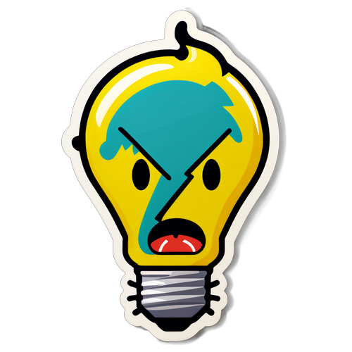 Elektrik Arızası Sembolü Sticker