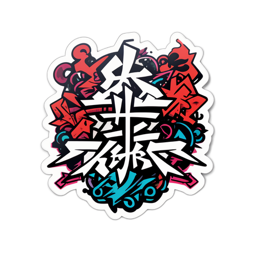 東京リベンジャーズロゴのグラフィティデザイン