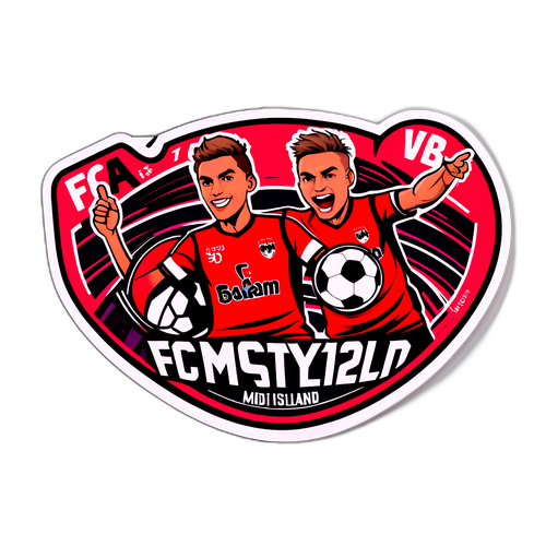 FC Midtjylland og Sønderjyske Match Sticker