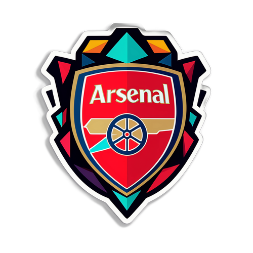 Moderne Arsenal Badge Sticker