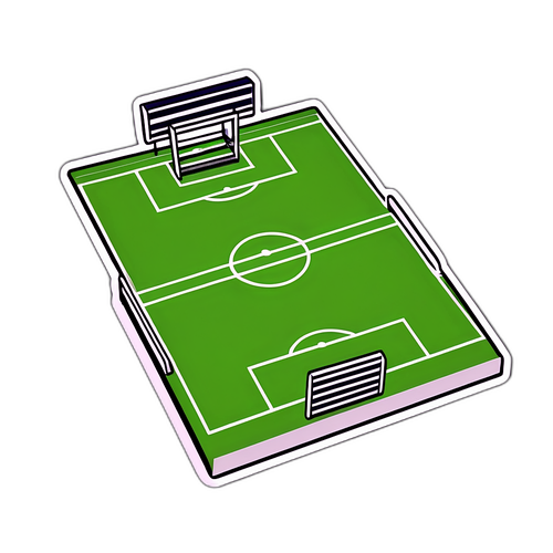 Γραφική απεικόνιση γηπέδου ποδοσφαίρου