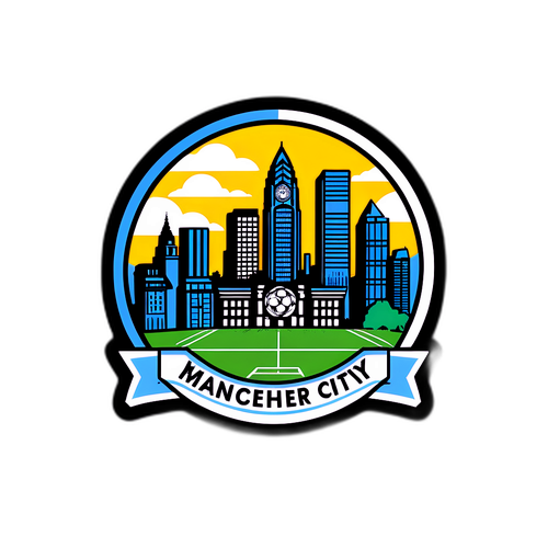 Manchester City Motivational Klistremerke