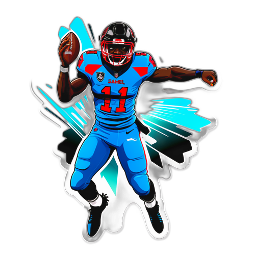 Deebo Samuel Action Sticker