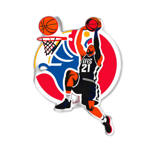 Koripalloilija Dunkkaamassa