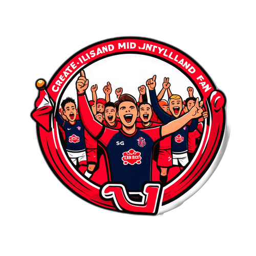 Kibandiko cha Mashabiki wa Midtjylland
