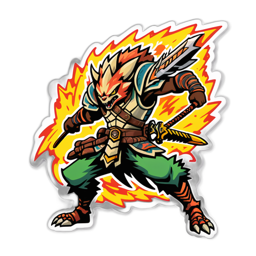 Sticker ng Fierce Hunter
