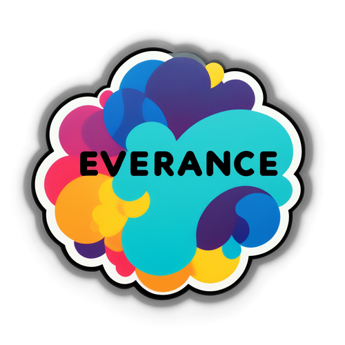 Minimalist 'Severance' Typography Sticker