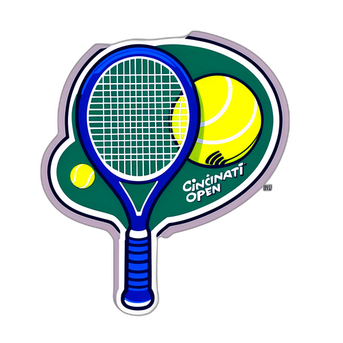 Cincinnati Open Tennis Sticker