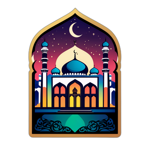 Ilustrasi Sebuah Masjid yang Nyaman untuk Khutbah Jumat