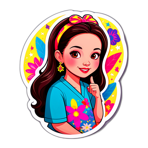 Masiglang Sticker ni Sophia Laforteza