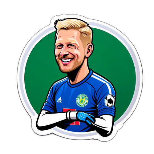 Tributesticker til Kasper Schmeichel
