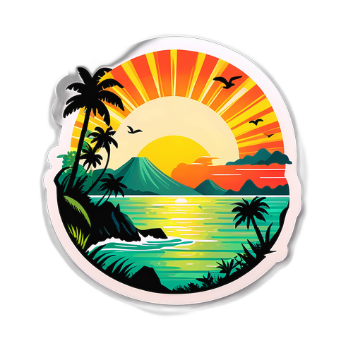 Sunset in Costa Rica