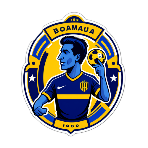 Stiker Hommage kepada Sejarah Boca Juniors