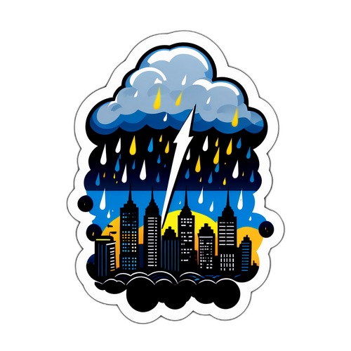 Tormenta Dramática sobre Buenos Aires