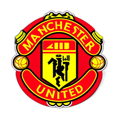 Manchester United Crest Klistremerke