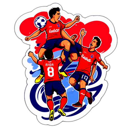 Stiker Pertandingan Intens Independiente Rivadavia vs Boca Juniors