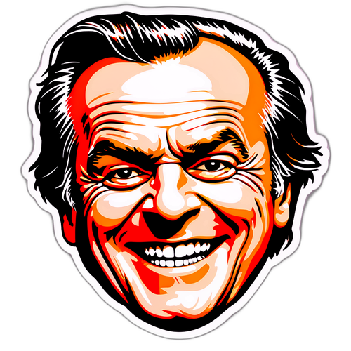 Jack Nicholson híres mosolya