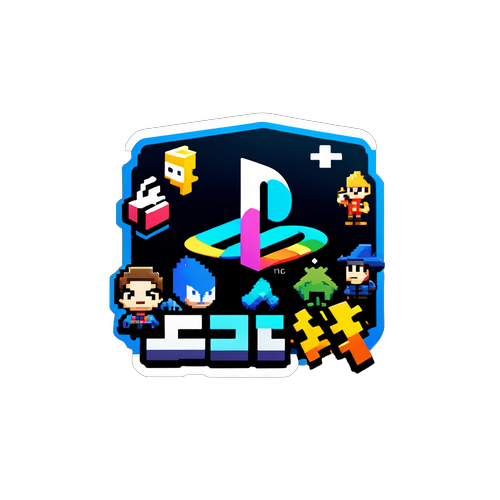 Pixel-Art-Logo des PlayStation-Netzwerks